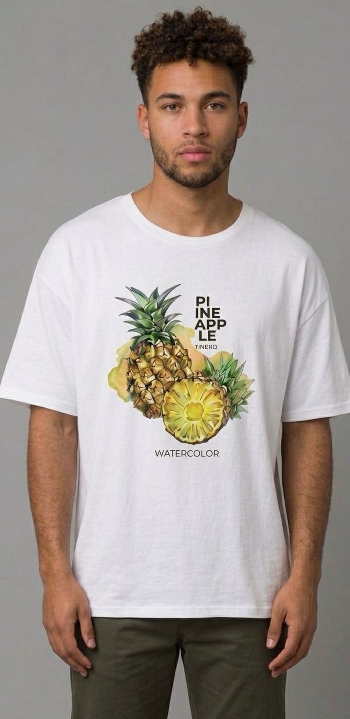 Strezz - pineapple oversized tee - Image 4